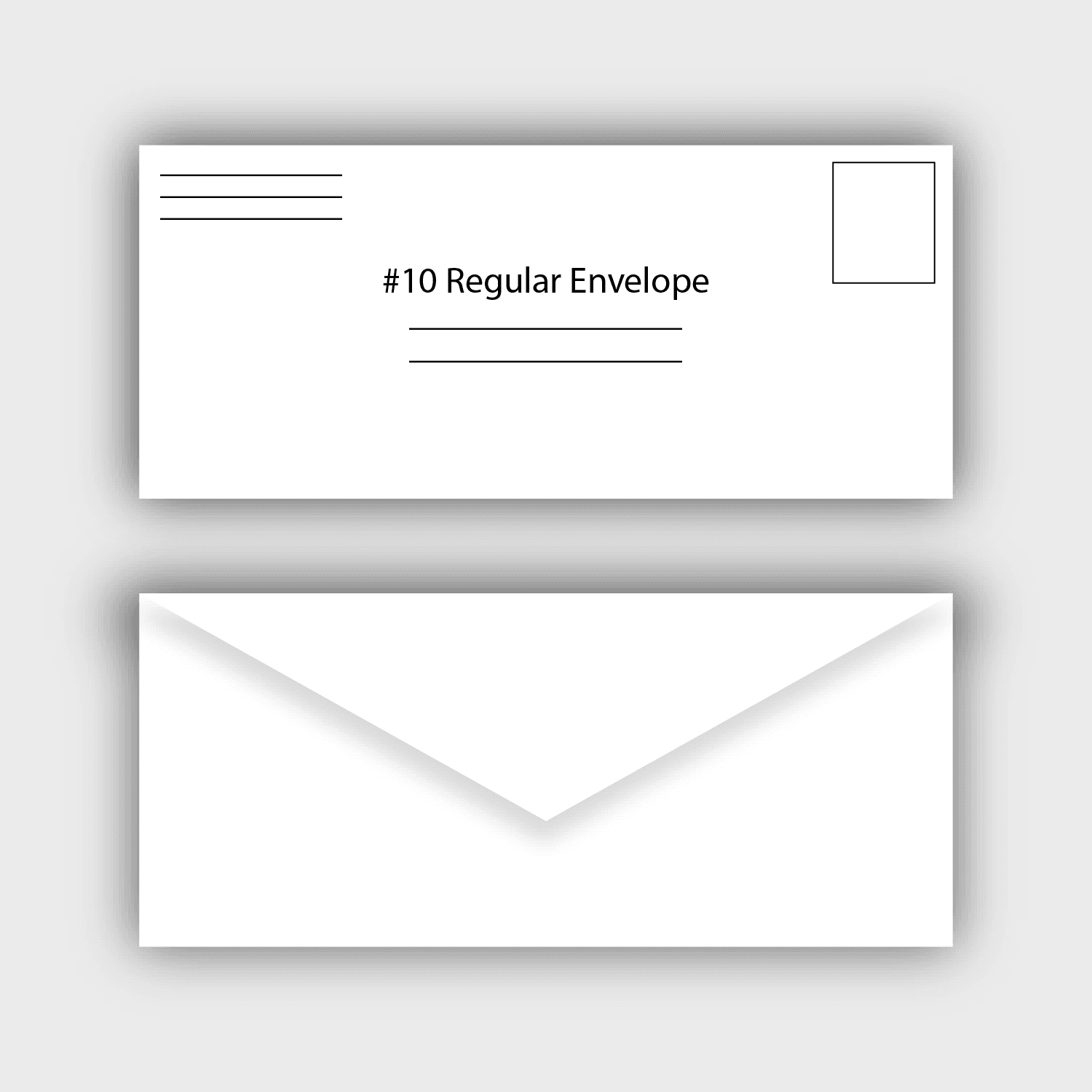 #10 Regular Envelope