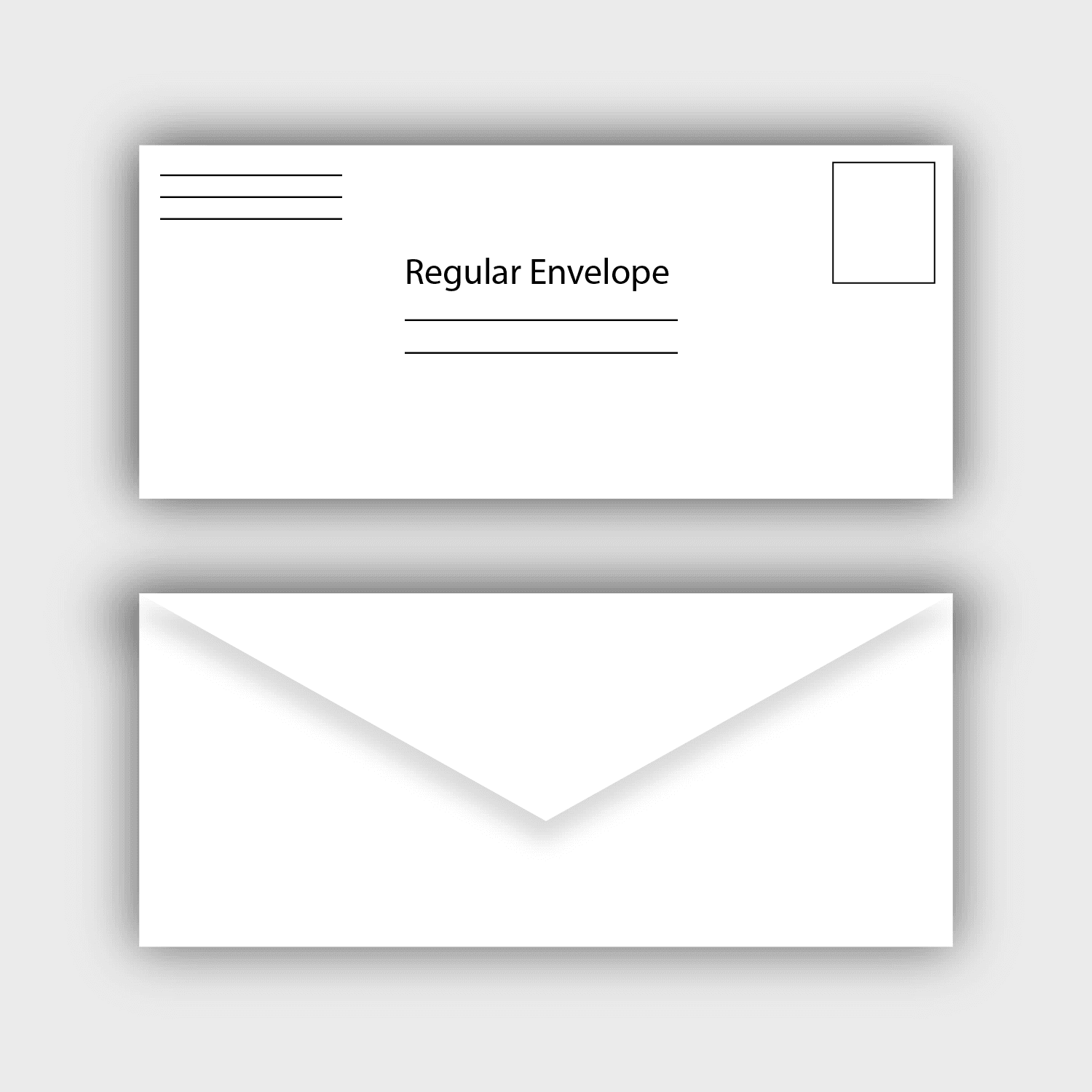 #6 3/4 Regular Envelope