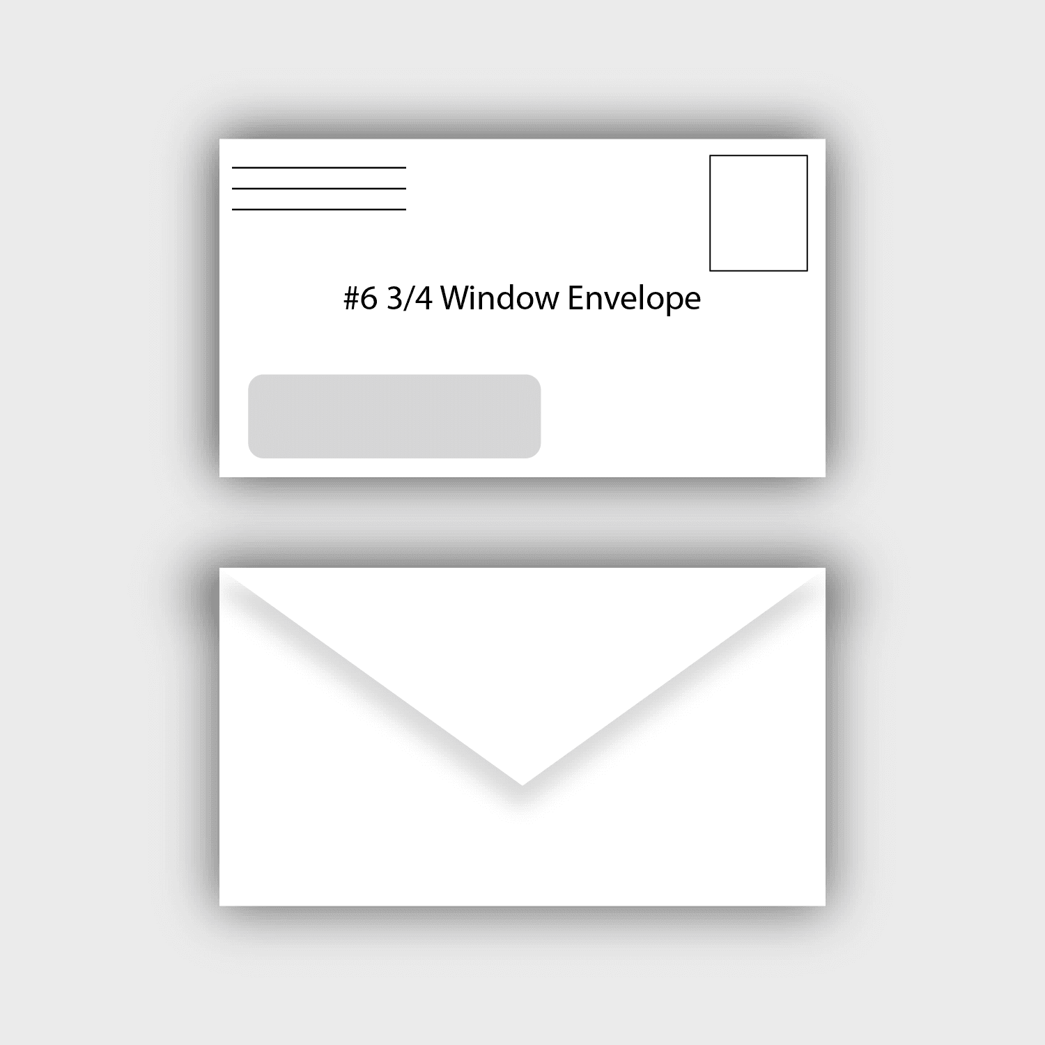 #6 3/4 Window Envelope