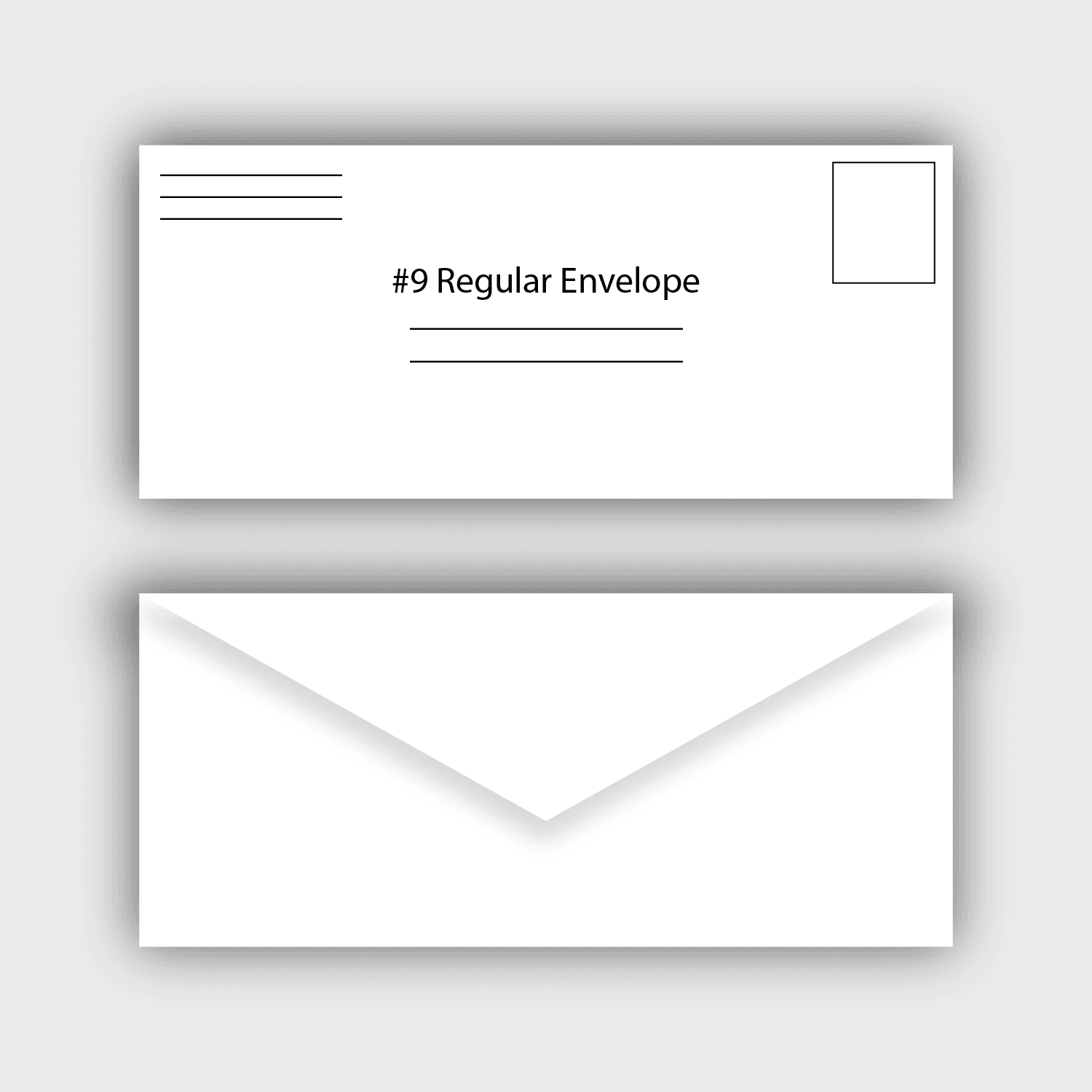 #9 Regular Envelope